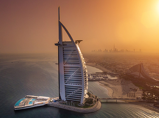 Scape Restaurant на новой террасе Burj Al Arab Jumeirah в Дубаи
